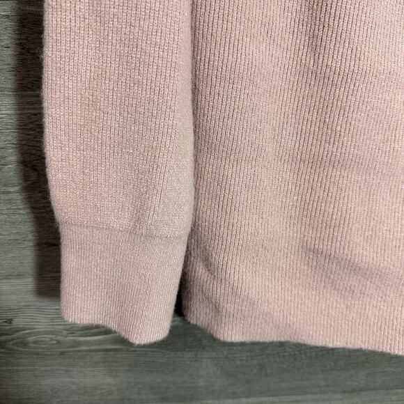 NWT Leith Pink ribbed off the shoulder sweater womens 2XL XXL Nordstrom - Picture 3 of 11